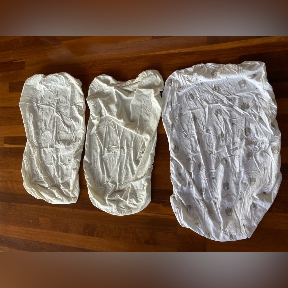 Guava Bassinet and Crib Fitted Sheets